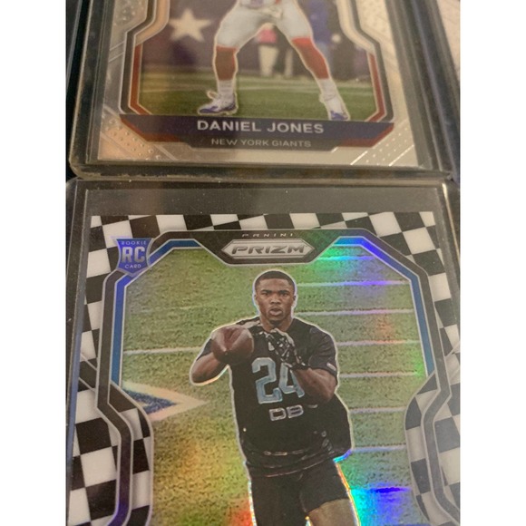2020 Prizm Jeff Okudah RC Checkerboard - Picture 2 of 8